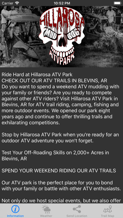 Emulate iPhone app Hillarosa ATV Park using MyAndroid Emulate iPhone app Hillarosa ATV Park using MyAndroid