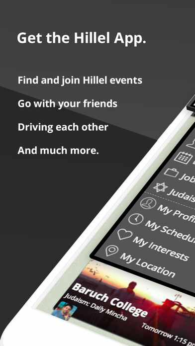 Emulate iPhone app Hillel using MyAndroid