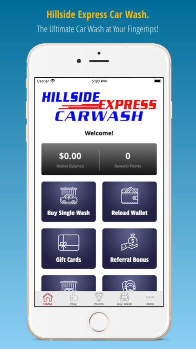 Emulate iPhone app Hillside Express Car Wash using MyAndroid Emulate iPhone app Hillside Express Car Wash using MyAndroid