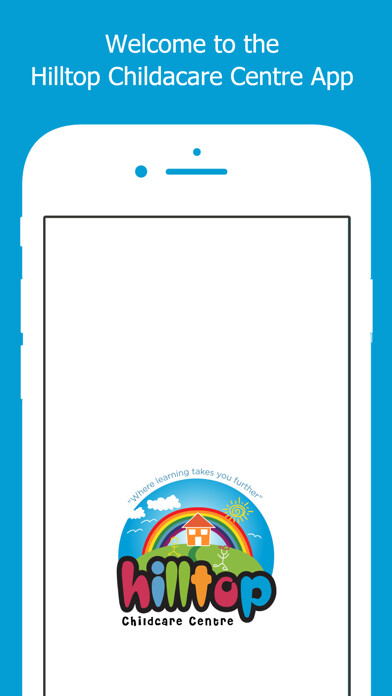Emulate iPhone app Hilltop Childcare Centre using MyAndroid