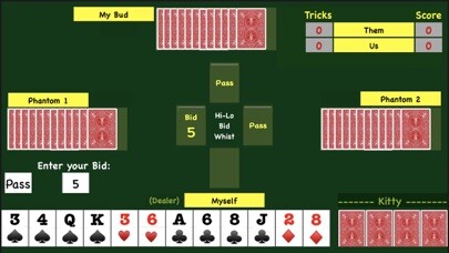Emulate iPhone app Hi-Lo Bid Whist using MyAndroid Emulate iPhone app Hi-Lo Bid Whist using MyAndroid
