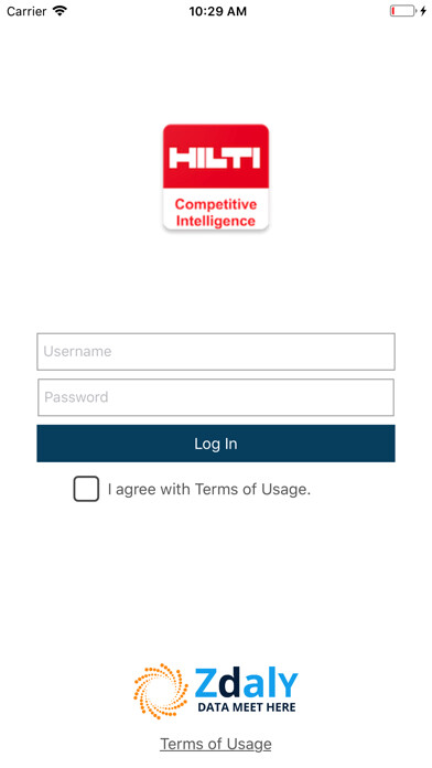 Emulate iPhone app Hilti Market Intelligence using MyAndroid Emulate iPhone app Hilti Market Intelligence using MyAndroid