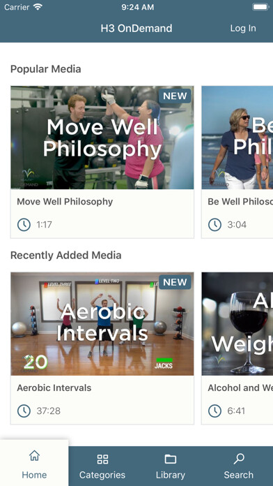 Emulate iPhone app Hilton Head Health OnDemand using MyAndroid Emulate iPhone app Hilton Head Health OnDemand using MyAndroid