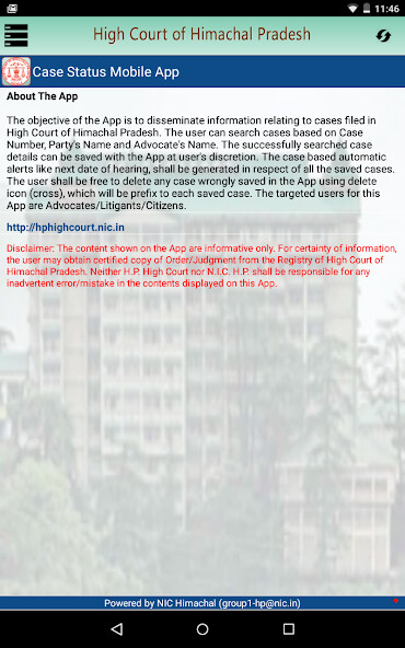 Run android online APK Himachal High Court CaseStatus from MyAndroid or emulate Himachal High Court CaseStatus using MyAndroid Run android online APK Himachal High Court CaseStatus from MyAndroid or emulate Himachal High Court CaseStatus using MyAndroid