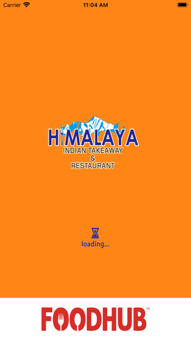 Emulate iPhone app Himalaya Indian Takeaway using MyAndroid