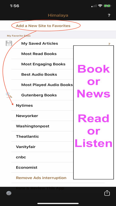 Emulate iPhone app Himalaya Reader using MyAndroid Emulate iPhone app Himalaya Reader using MyAndroid