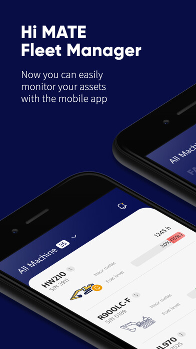 Emulate iPhone app Hi MATE Fleet Manager using MyAndroid