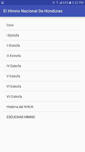 Run android online APK Himno Nacional De Honduras from MyAndroid or emulate Himno Nacional De Honduras using MyAndroid
