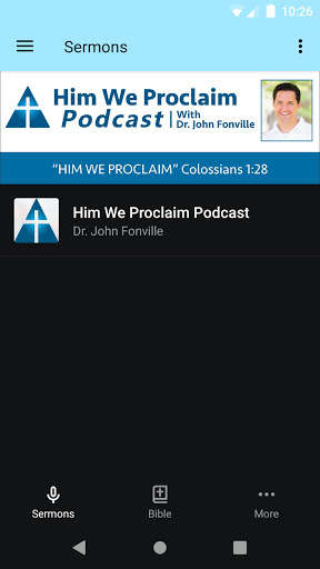 Run android online APK Him We Proclaim from MyAndroid or emulate Him We Proclaim using MyAndroid