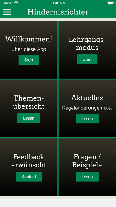Emulate iPhone app Hindernisrichter-Training using MyAndroid Emulate iPhone app Hindernisrichter-Training using MyAndroid