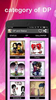 Emulate Android APK Hindi DP and Status