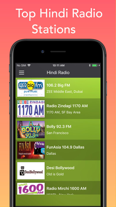 Emulate iPhone app Hindi Radio - Hindi Songs HD using MyAndroid Emulate iPhone app Hindi Radio - Hindi Songs HD using MyAndroid