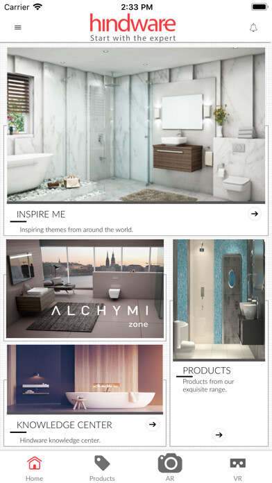 Emulate iPhone app Hindware DreamBath using MyAndroid