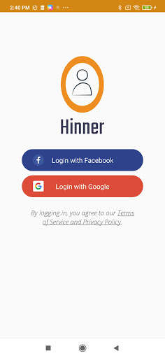 Run android online APK Hinner from MyAndroid or emulate Hinner using MyAndroid