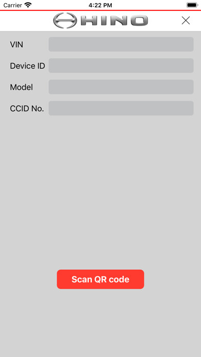 Emulate iPhone app Hino myTRUCK using MyAndroid
