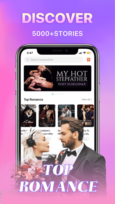 Emulate iPhone app Hinovel - Read  Stories using MyAndroid