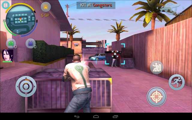 Emulate Android APK HINTS for Gangstar Vegas