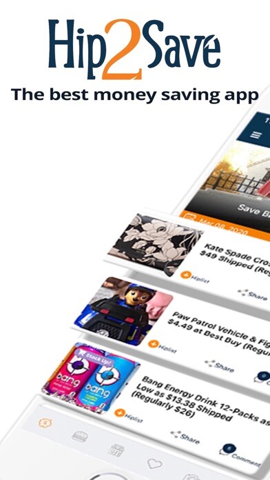 Emulate iPhone app Hip2Save: Coupons and Shopping using MyAndroid