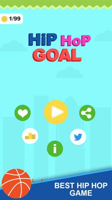 Emulate iPhone app Hip Hop Goal Free- A game of basketball goals using MyAndroid Emulate iPhone app Hip Hop Goal Free- A game of basketball goals using MyAndroid