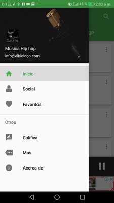 Emulate Android APK Hip Hop music - Radios FM Free