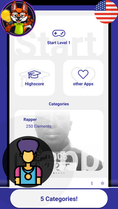 Emulate iPhone app HipHop Quiz using MyAndroid Emulate iPhone app HipHop Quiz using MyAndroid