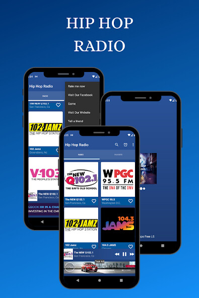 Run android online APK Hip Hop Radio Station Online from MyAndroid or emulate Hip Hop Radio Station Online using MyAndroid