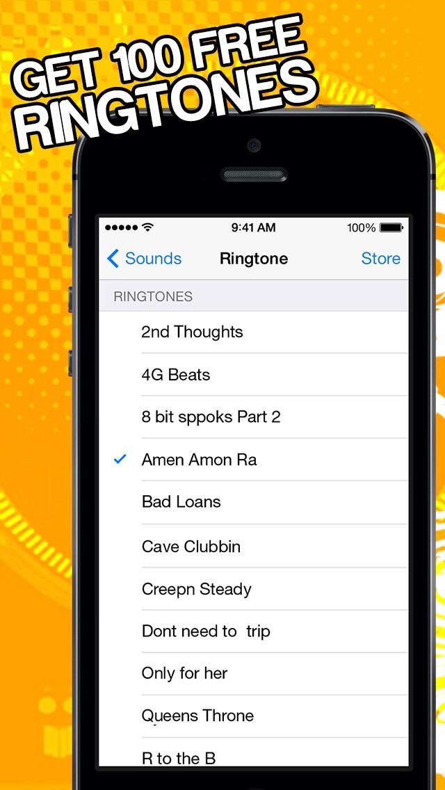 Emulate iPhone app Hip Hop Ringtones + Beats using MyAndroid