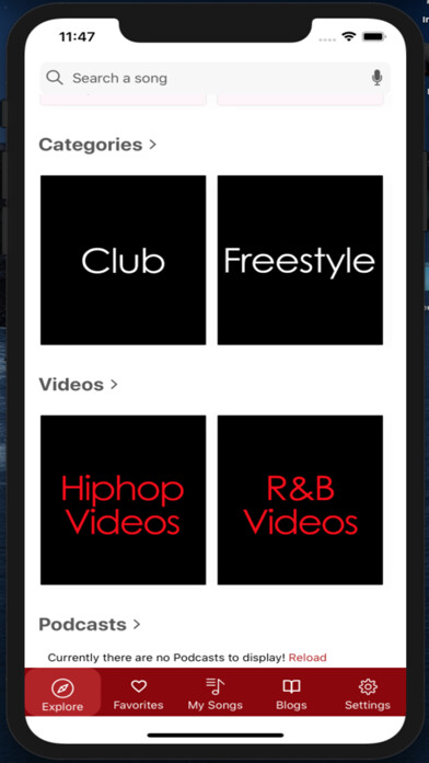Emulate iPhone app HipHopStreets using MyAndroid Emulate iPhone app HipHopStreets using MyAndroid