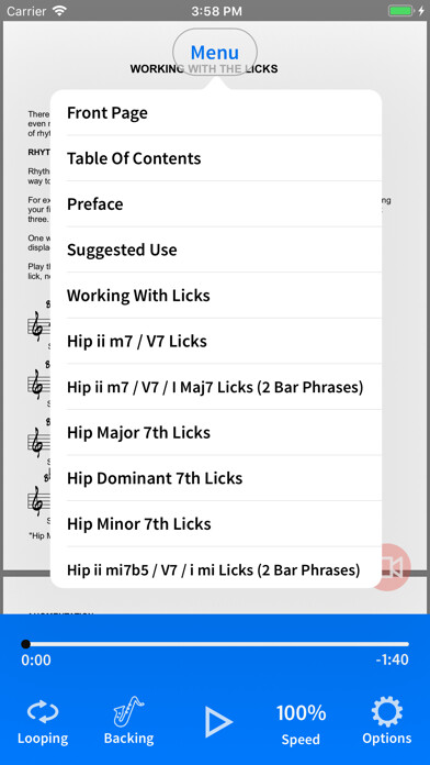 Emulate iPhone app Hip Licks for Alto Sax (V1) using MyAndroid Emulate iPhone app Hip Licks for Alto Sax (V1) using MyAndroid