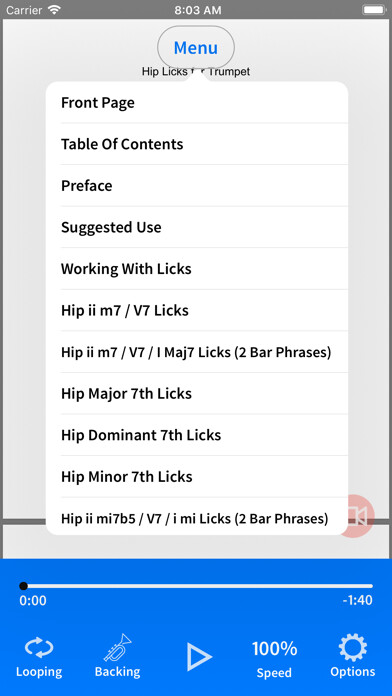 Emulate iPhone app Hip Licks for Trumpet (V1) using MyAndroid Emulate iPhone app Hip Licks for Trumpet (V1) using MyAndroid