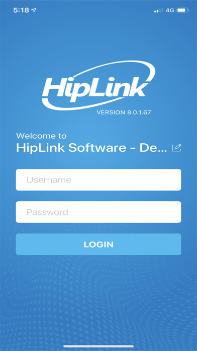 Emulate iPhone app HipLink Mobile using MyAndroid