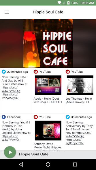 Run android online APK Hippie Soul Cafe from MyAndroid or emulate Hippie Soul Cafe using MyAndroid