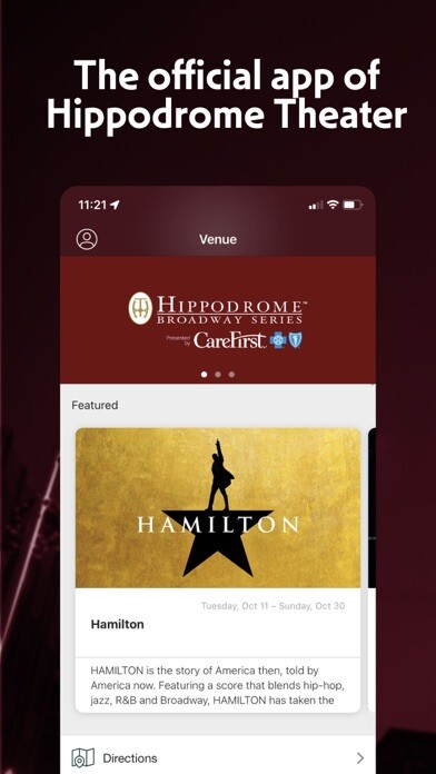Emulate iPhone app Hippodrome Theatre using MyAndroid Emulate iPhone app Hippodrome Theatre using MyAndroid