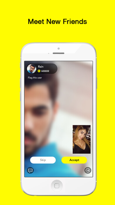 Emulate iPhone app Hippo - Random Live Video Chat using MyAndroid