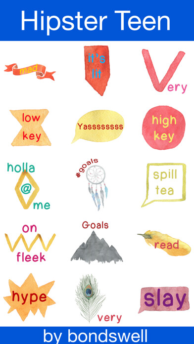 Emulate iPhone app Hipster Teen using MyAndroid