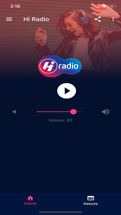 Emulate iPhone app Hi Radio NL using MyAndroid Emulate iPhone app Hi Radio NL using MyAndroid