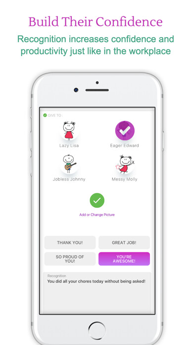 Emulate iPhone app Hire and Fire your Kids using MyAndroid