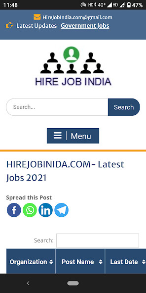 Run android online APK HireJobIndia.com from MyAndroid or emulate HireJobIndia.com using MyAndroid Run android online APK HireJobIndia.com from MyAndroid or emulate HireJobIndia.com using MyAndroid