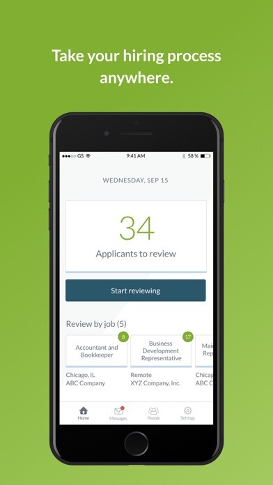 Emulate iPhone app Hireology using MyAndroid