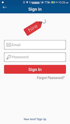 Run android online APK hiretag from MyAndroid or emulate hiretag using MyAndroid