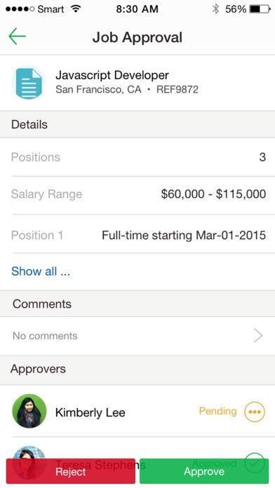 Emulate iPhone app Hiring using MyAndroid