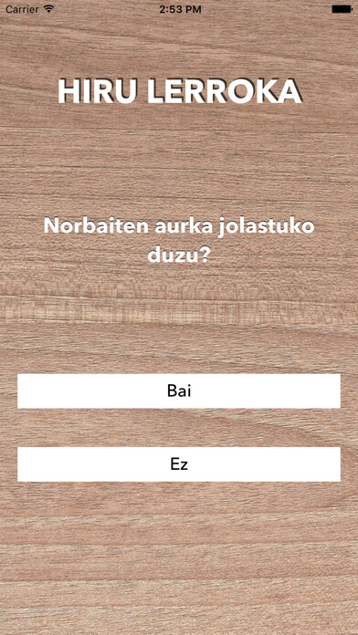 Emulate iPhone app Hiru Lerroka using MyAndroid Emulate iPhone app Hiru Lerroka using MyAndroid