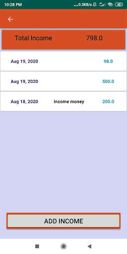 Run android online APK Hisab Diary from MyAndroid or emulate Hisab Diary using MyAndroid