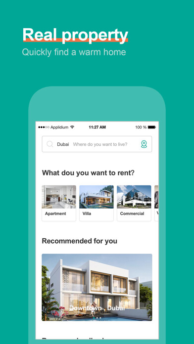 Emulate iPhone app HiSandy-Real Estate using MyAndroid
