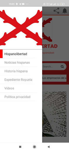 Run android online APK Hispanolibertad - Noticias libres y patriotas from MyAndroid or emulate Hispanolibertad - Noticias libres y patriotas using MyAndroid