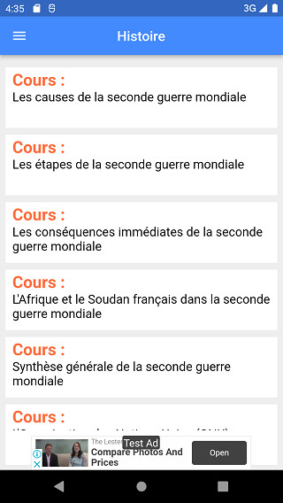 Run android online APK Histoire : Cours from MyAndroid or emulate Histoire : Cours using MyAndroid Run android online APK Histoire : Cours from MyAndroid or emulate Histoire : Cours using MyAndroid