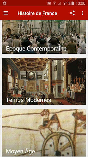 Run android online APK Histoire de France Documentaires from MyAndroid or emulate Histoire de France Documentaires using MyAndroid