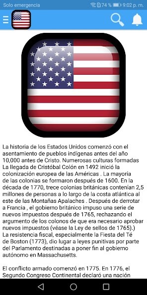 Emulate Android APK Historia de los Estados Unidos Emulate Android APK Historia de los Estados Unidos
