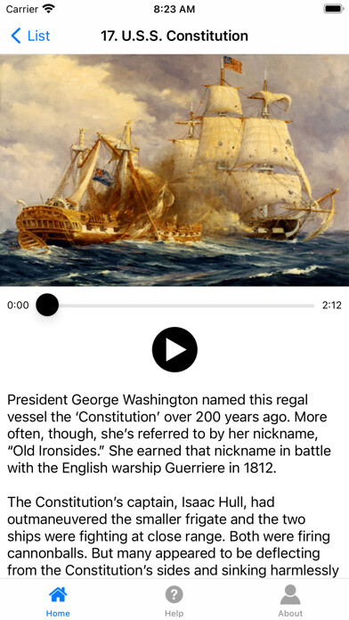Emulate iPhone app Historic Boston using MyAndroid Emulate iPhone app Historic Boston using MyAndroid