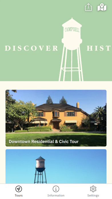 Emulate iPhone app Historic Campbell using MyAndroid